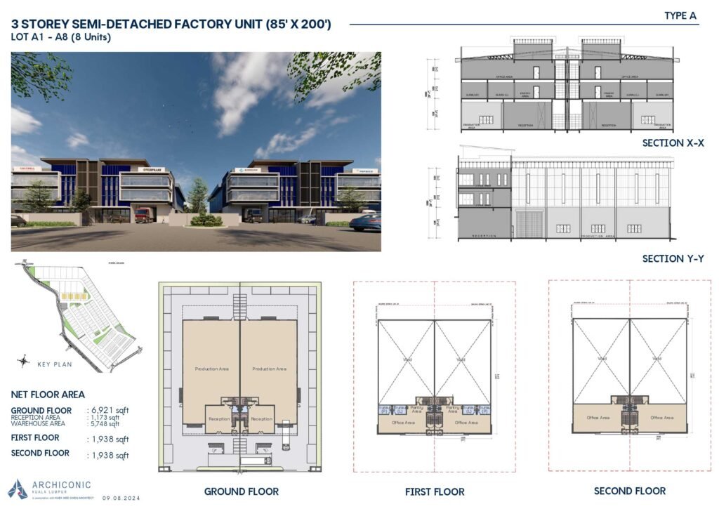 kundang 3 storey semid type a