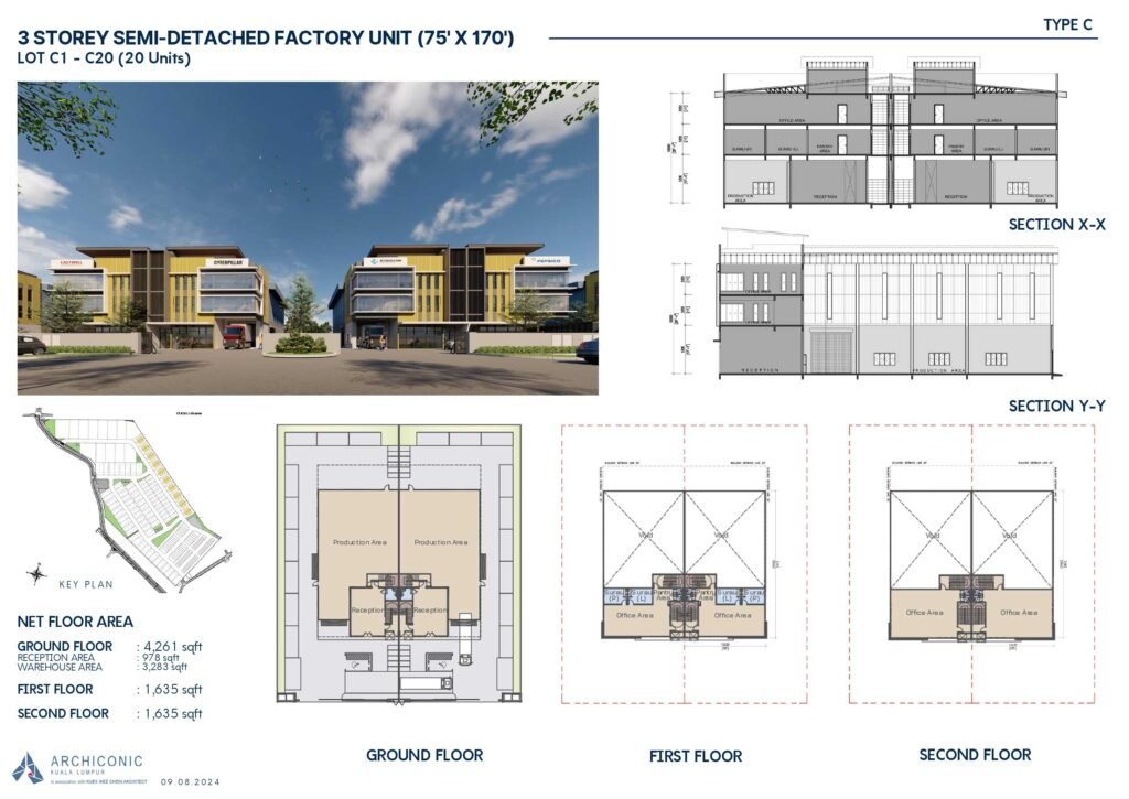 kundang 3 storey semid type c